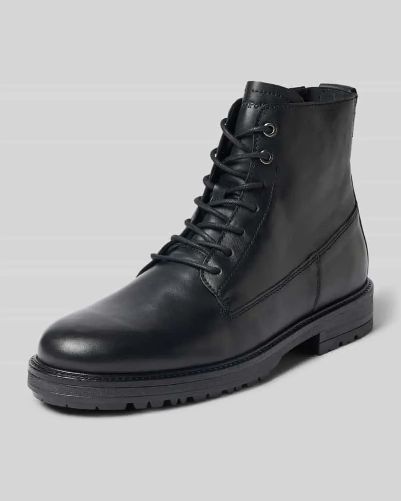 Marc O'Polo Boots aus echtem Leder Modell 'RONY 3A Black