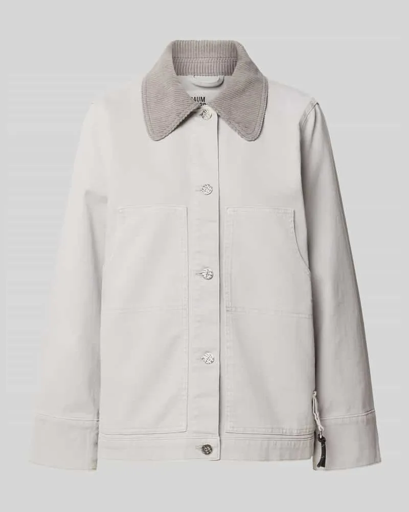 Baum und Pferdgarten Regular Fit Jacke mit Umlegekragen Graphit