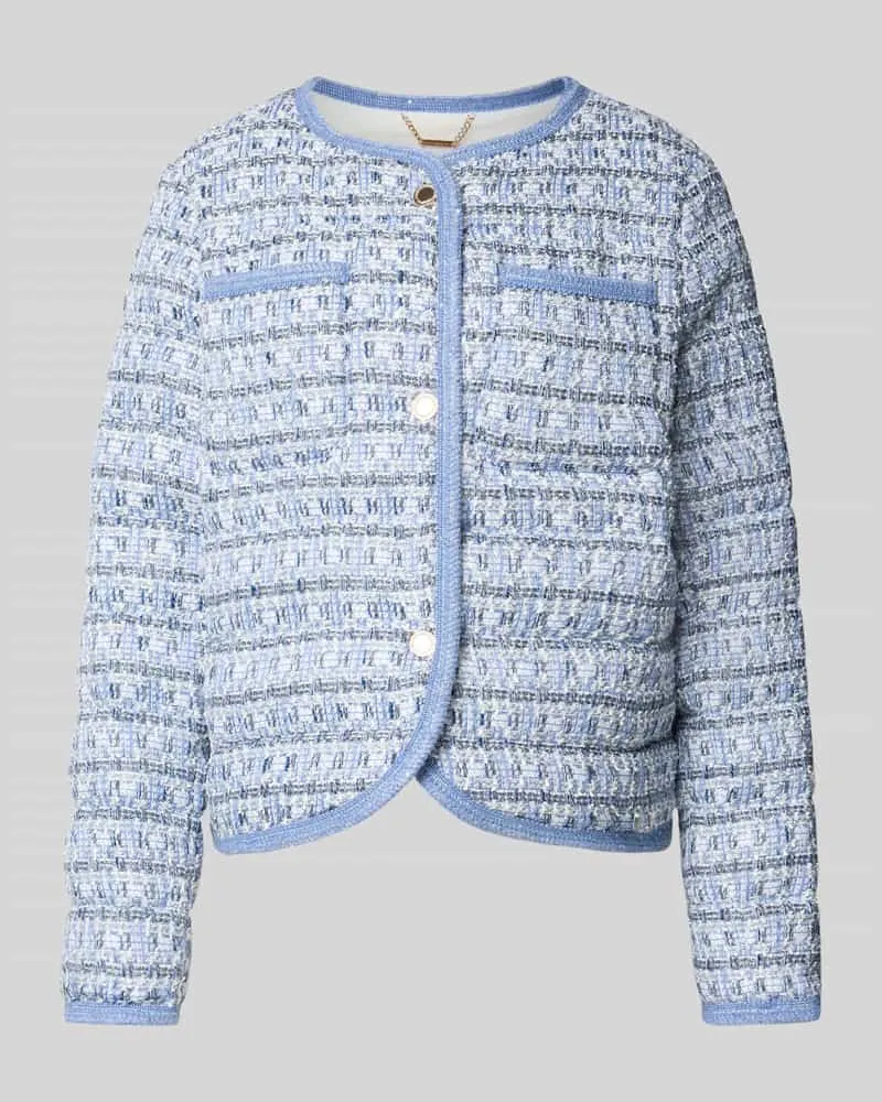 Rich&Royal Blazer mit Knopfleiste Hellblau