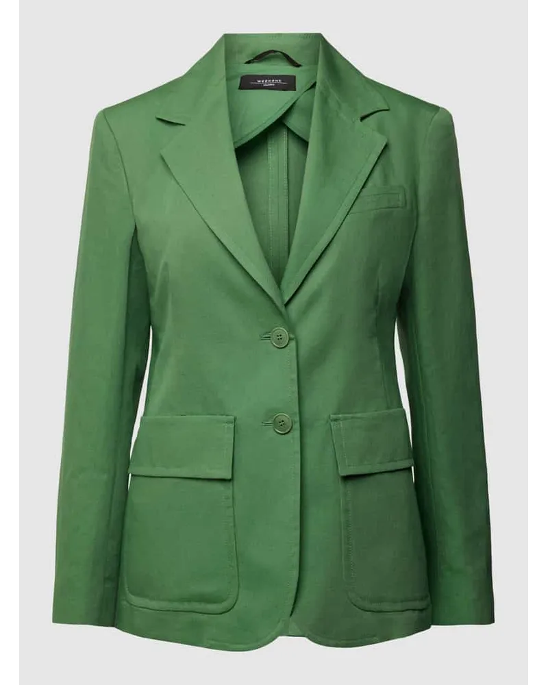 Max Mara Blazer mit aufgesetzten Pattentaschen Modell 'DATTERO Gruen