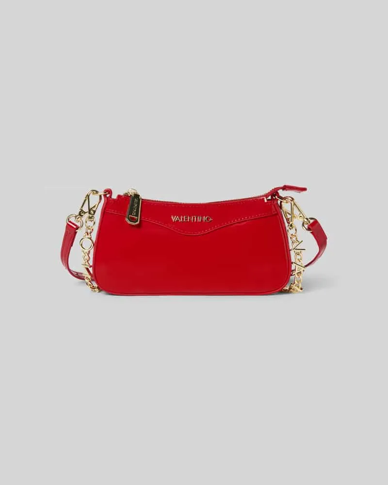 Valentino Bags Shoulder Bag mit Logo-Detail Modell 'Elly Rot