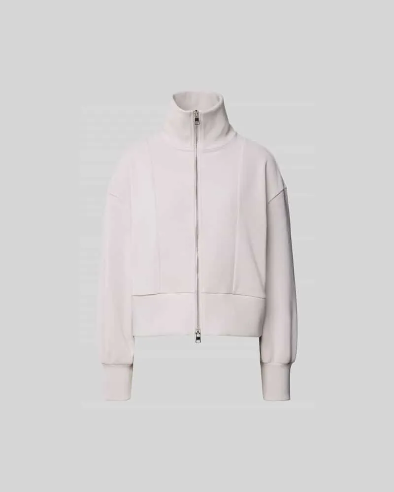 Varley Sweatjacke mit Zweiwege-Reißverschluss Flieder