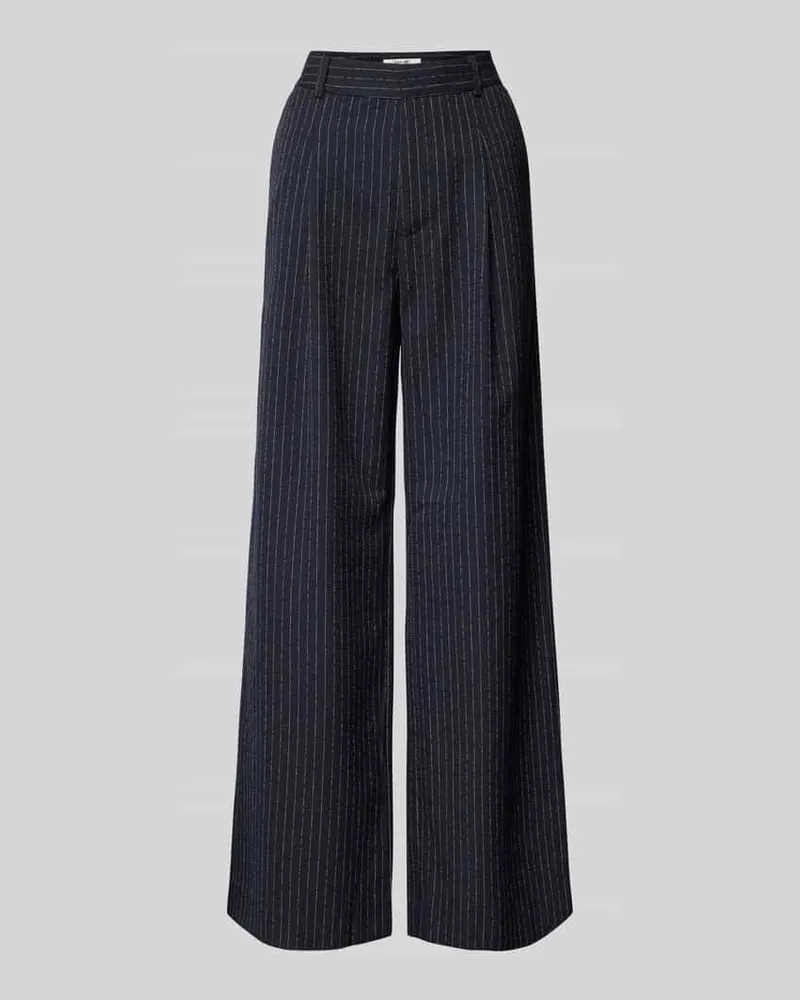 Gestuz Stoffhose mit Bundfalten und Viskose-Anteil Modell 'Dacia Marine
