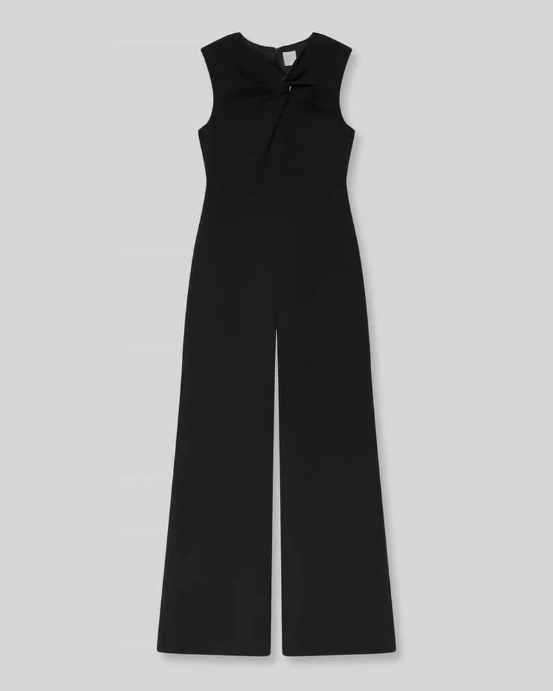 Calvin Klein Regular Fit Jumpsuit mit Knoten-Detail Black