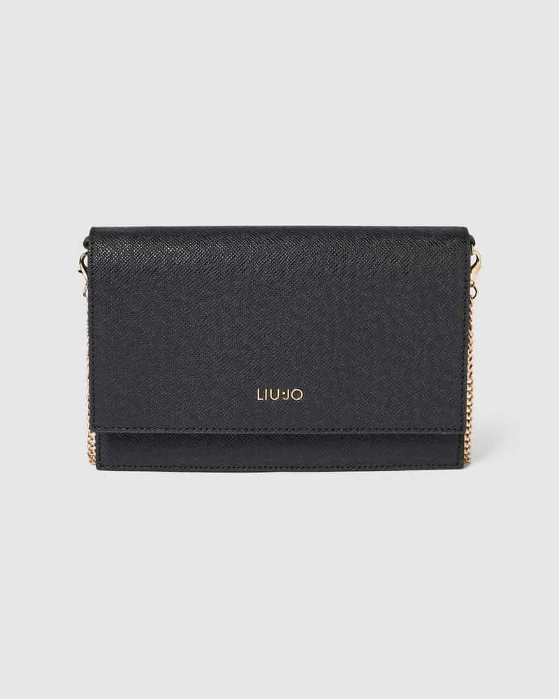 Liu Jo Clutch mit Strukturmuster Modell 'Manhattan Black