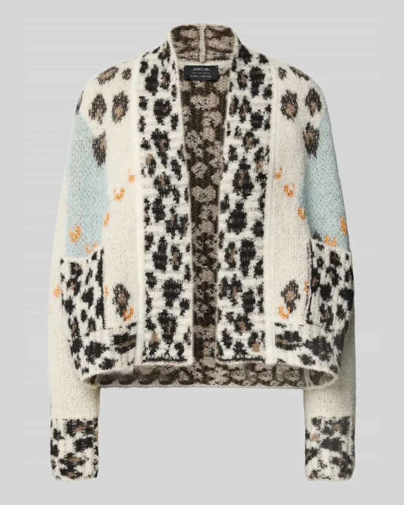 Marc Cain Cardigan mit Stehkragen Mint