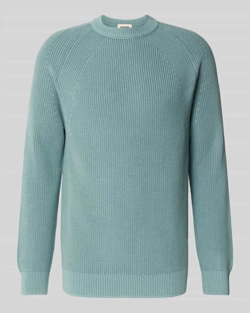 Drykorn Strickpullover mit Rundhalsausschnitt Mint