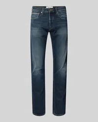 Replay Straight Leg Jeans im 5-Pocket-Design Modell 'GROVER Jeansblau