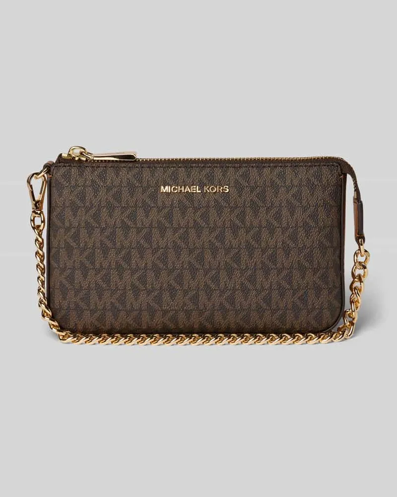 Michael Kors Crossbody Bag mit Label-Detail Dunkelbraun