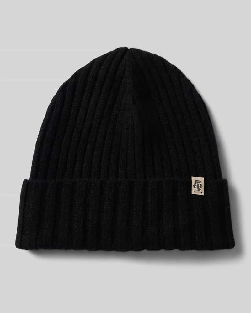 Roeckl Beanie mit Label-Detail Black