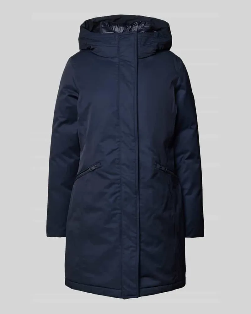 Tommy Hilfiger Mantel mit Kapuze Dunkelblau