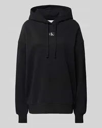 Calvin Klein Oversized Hoodie mit Label-Patch Black