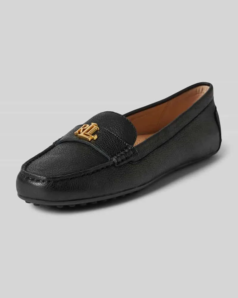 Ralph Lauren Loafer mit Label-Detail Modell 'BARNSBURY Black