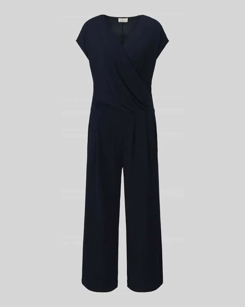 Vera Mont Regular Fit Jumpsuit mit seitliche Eingrifftaschen Modell 's.NOS Marine