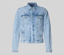 Regular Fit Jeansjacke aus reiner Baumwolle