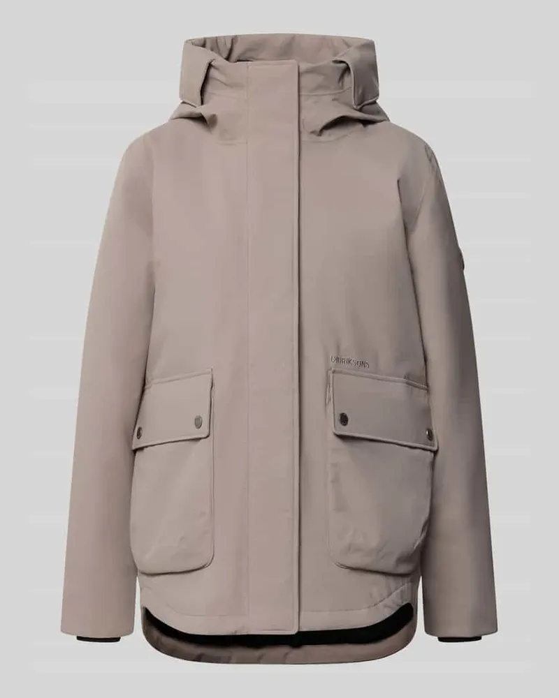 Didriksons 1913 Jacke mit 10.000 mm Wassersäule Modell 'DANIELLA Taupe