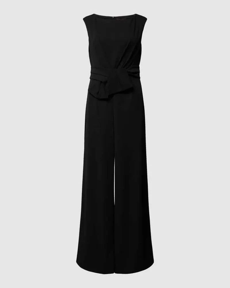 Vera Mont Jumpsuit mit U-Boot-Ausschnitt Black