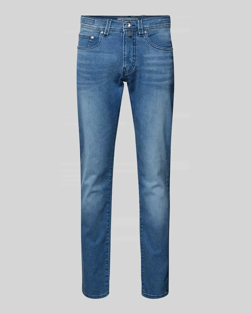 Pierre Cardin Jeans mit 5-Pocket-Design Jeansblau