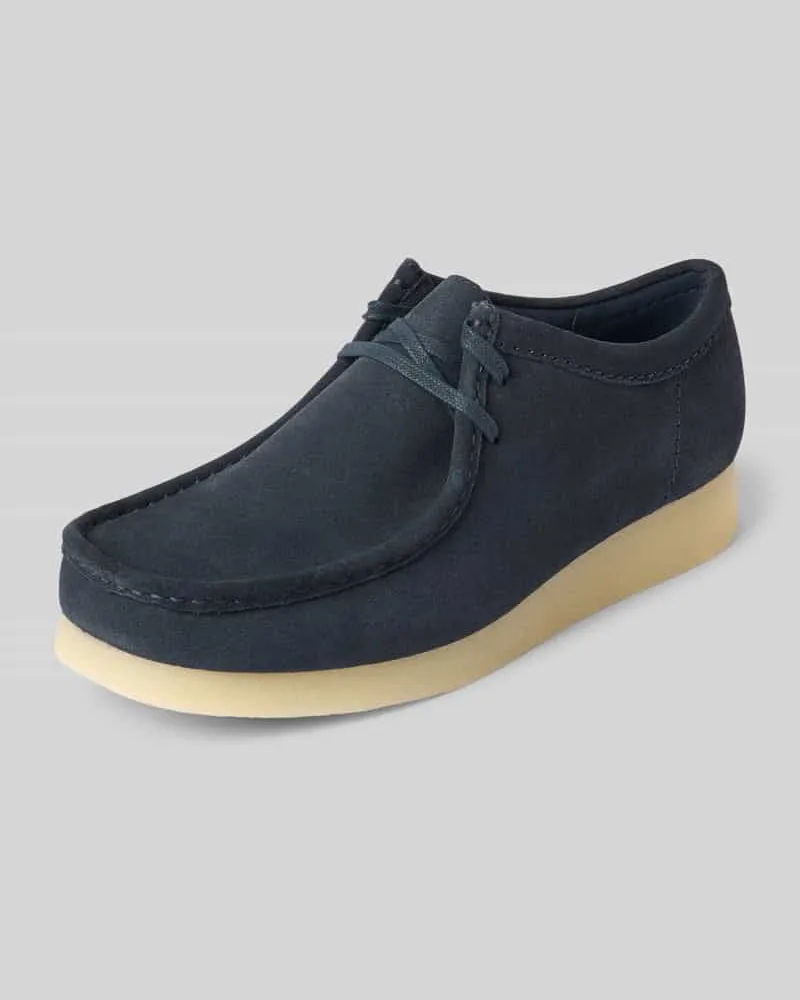 Clarks Mokassins aus echtem Leder Modell 'Wallabee Marine