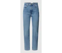 Slim Fit Jeans mit Label-Patch Modell 'LEJAANI