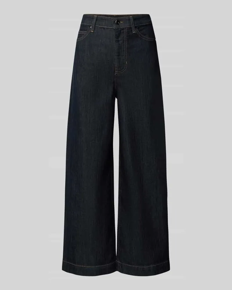 S.Oliver Relaxed Fit Jeans aus Baumwoll-Mix Jeansblau