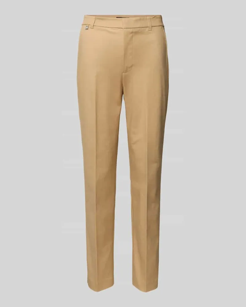 Ralph Lauren Stoffhose mit französischen Eingrifftaschen Modell 'LAKYTHIA Beige