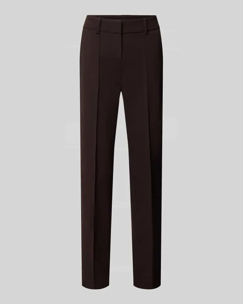Cambio Regular Fit Hose Modell 'SARAH Dunkelbraun