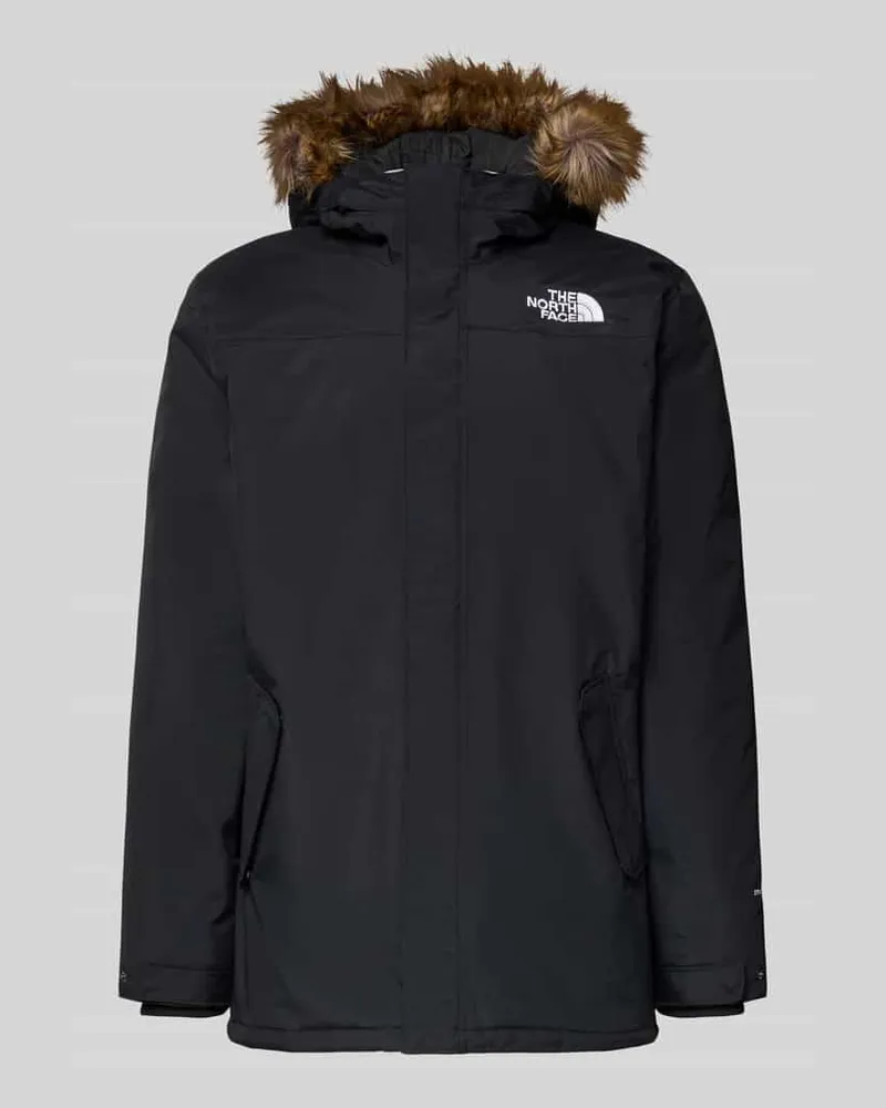 The North Face Regular Fit Jacke mit Logo-Stitching Modell 'ZANECK Black