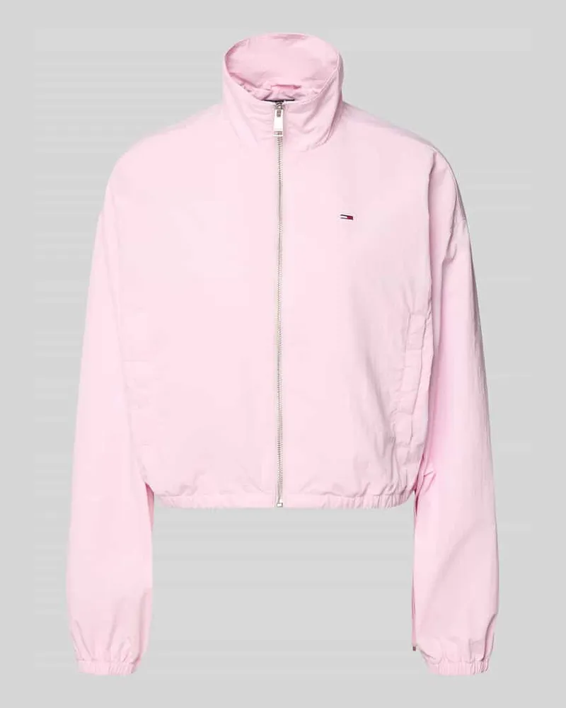 Tommy Hilfiger Relaxed Fit Blouson mit Taillenbändern Rosa