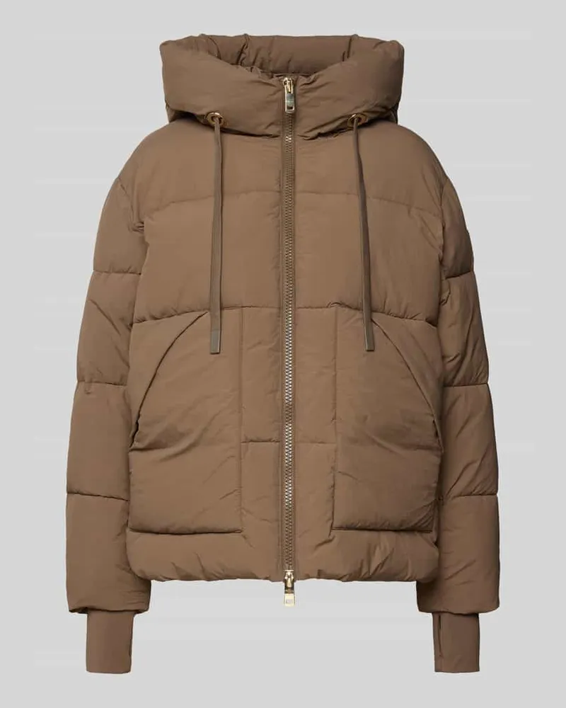 Mos Mosh Steppjacke mit Kapuze Modell 'Ollie Schoko