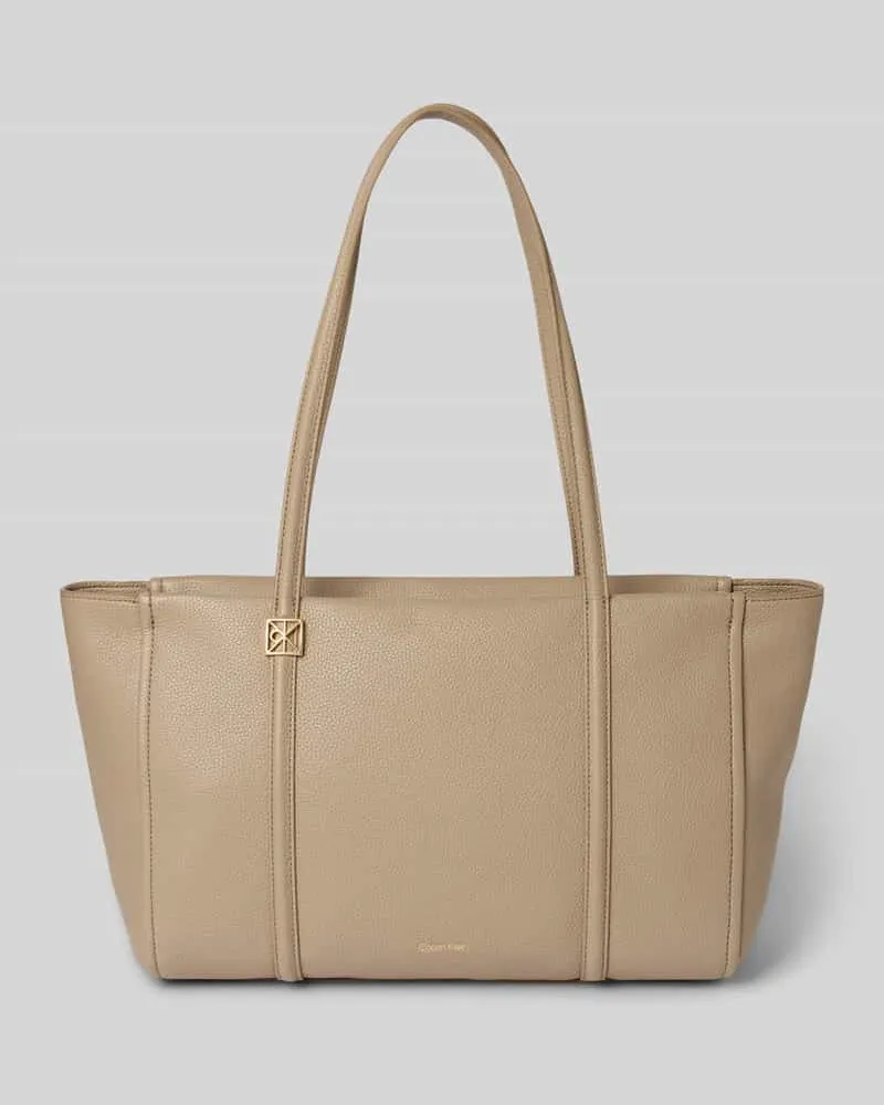 Calvin Klein Shopper mit Label-Detail Beige