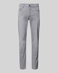 Brax Straight Fit Jeans mit Stretch-Anteil Modell 'CADIZ Silber