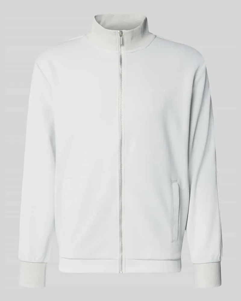 PEGADOR Jacke mit Stehkragen und Eingrifftaschen Modell 'Viro Hellgrau