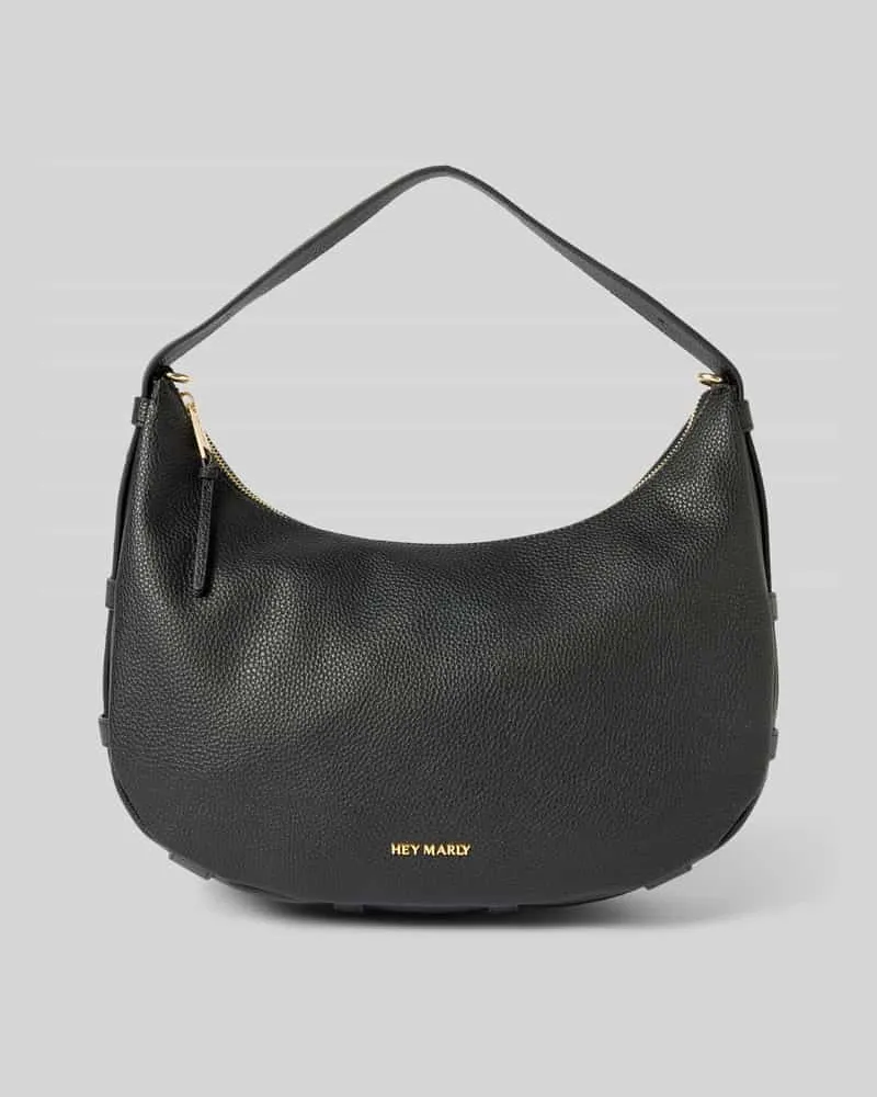 Hey Marly Handtasche mit Label-Applikation Modell 'Lifetime Sister Black