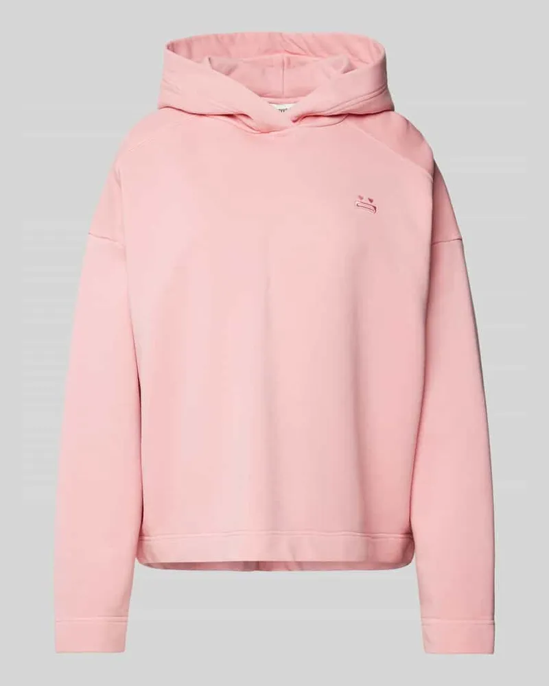 Drykorn Oversized Hoodie mit Label-Stitching Modell 'RAIANA Rose