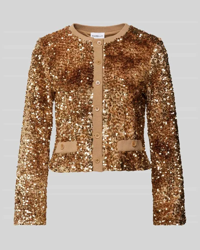 MARELLA Strickjacke mit Knopfleiste Modell 'NICHOLS Hazel