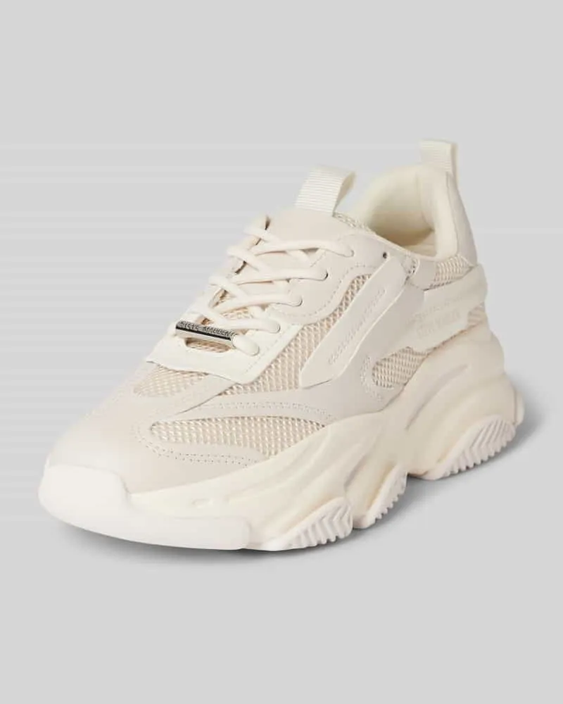 Steve Madden Sneaker mit Plateausohle Modell 'POSSESSION-E Silber