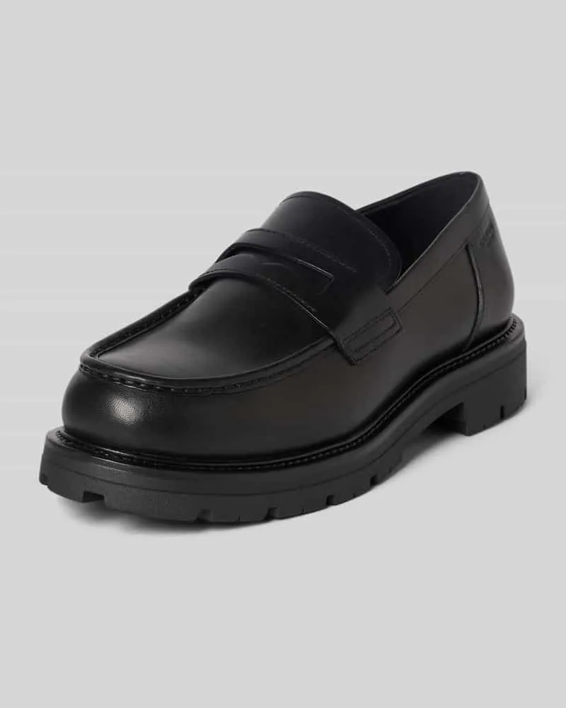 Vagabond Slipper aus Rindsleder Modell 'CAMERON Black