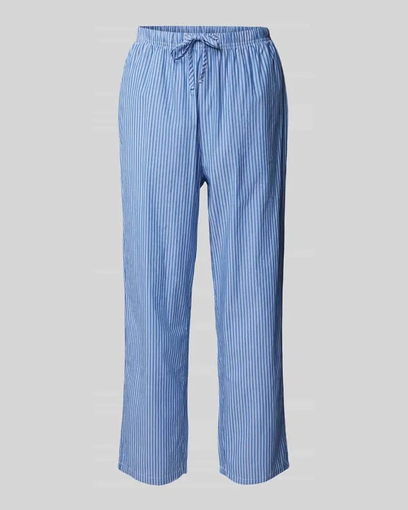 American Vintage Stoffhose mit französischen Eingrifftaschen Modell 'ZATYBAY Blau