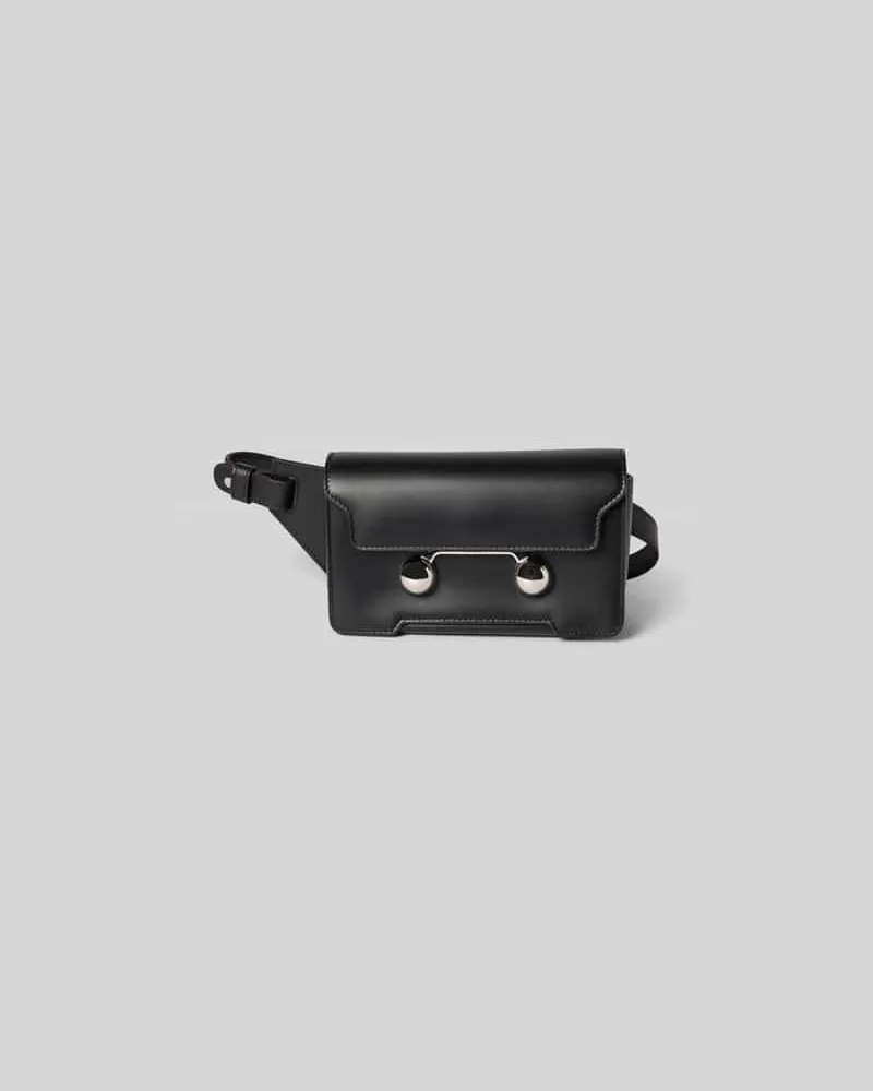 Marni Crossbody Bag mit verstellbarem Riemen Black