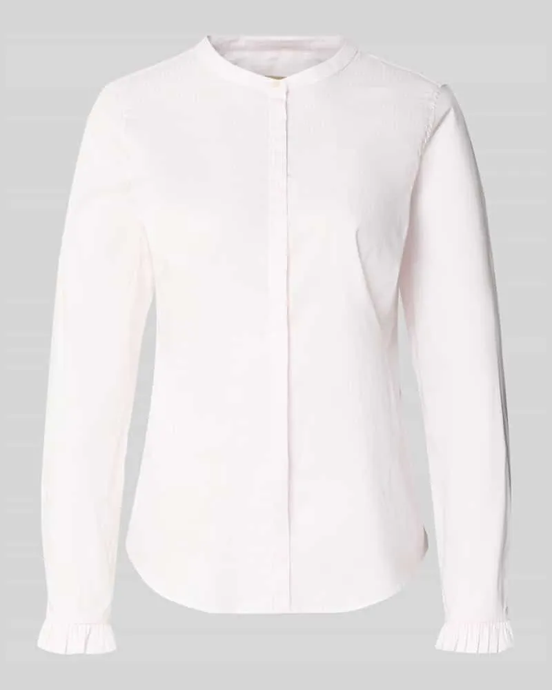 Mos Mosh Slim Fit Bluse mit Streifenmuster Modell 'Mattie Hellrosa