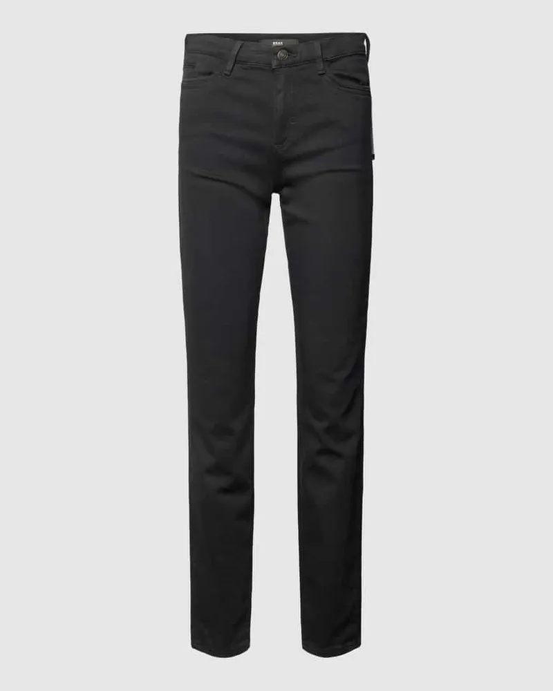 Brax Regular Fit Jeans im 5-Pocket-Design Modell 'STYLE.SHAKIRA Black