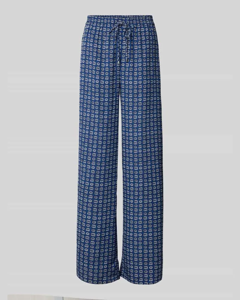 Ralph Lauren Stoffhose mit elastischem Bund Modell 'ZIAKASH Hellblau