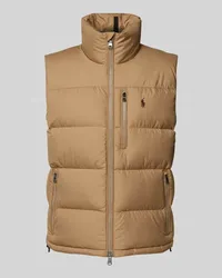 Ralph Lauren Steppweste mit Logo-Stitching Modell 'EL CAP Khaki