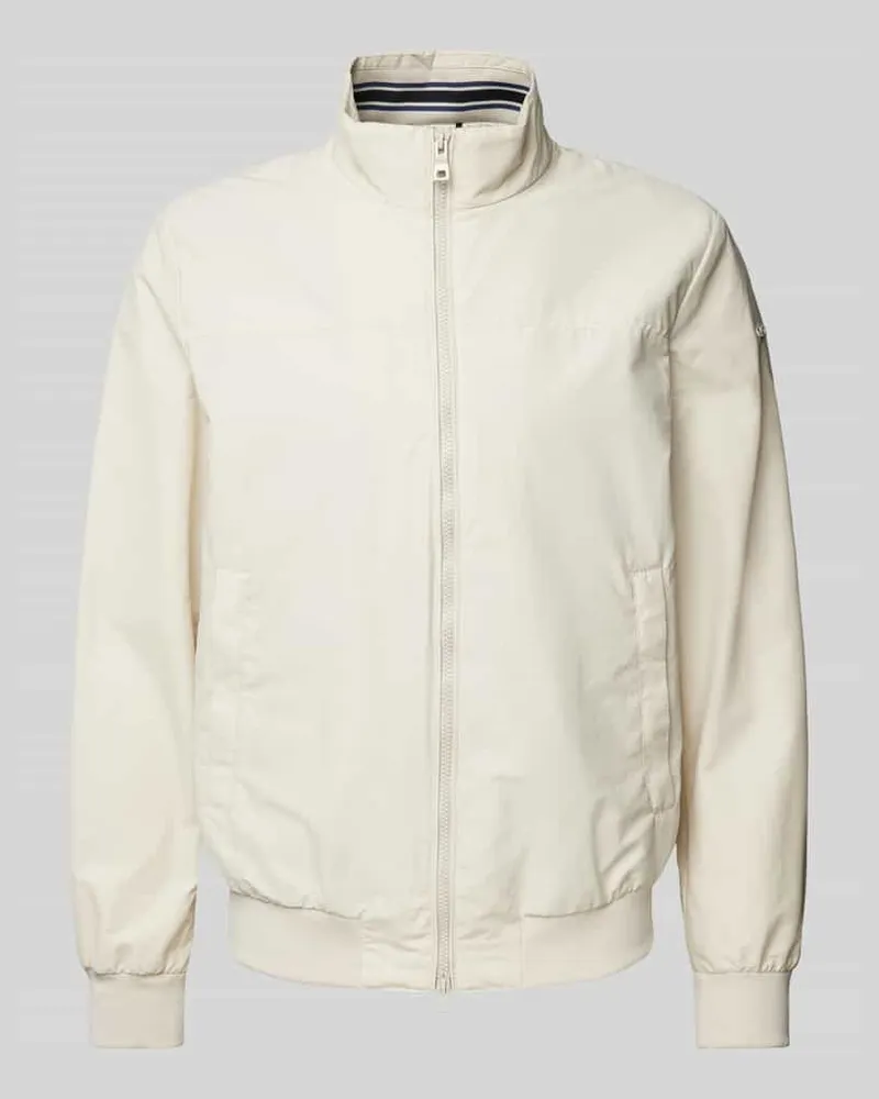 Geox Blouson mit Zweiwege-Reißverschluss Beige