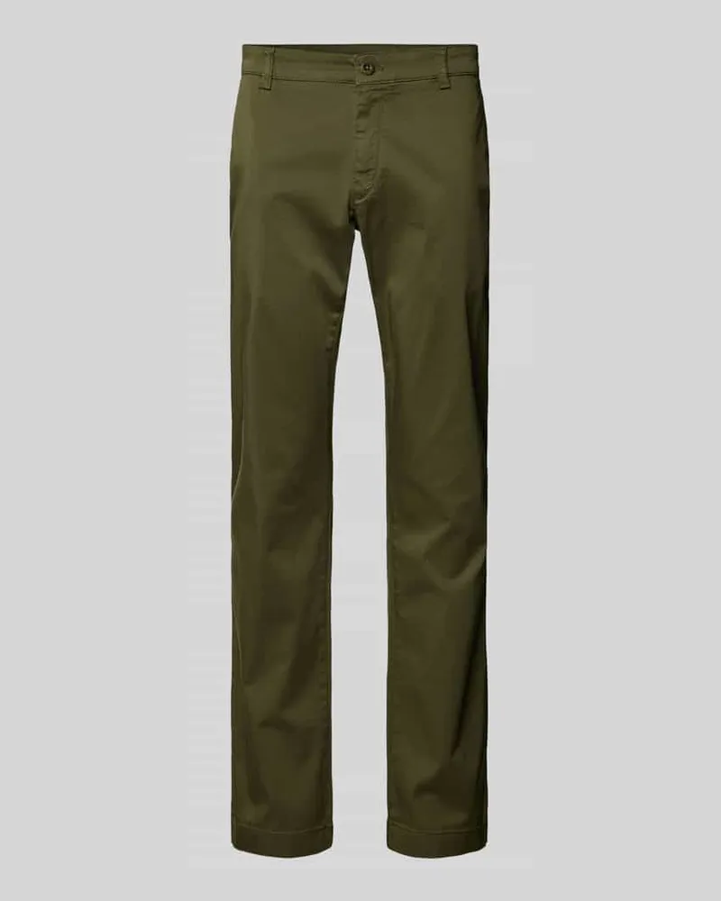 Carl Gross Chino mit Eingrifftaschen Modell 'Tomme Hellgruen