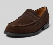 Loafers mit Label-Detail Modell 'MARIO