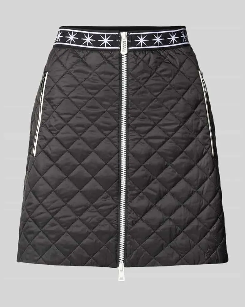 Marc Cain Minirock mit Reißverschluss Black