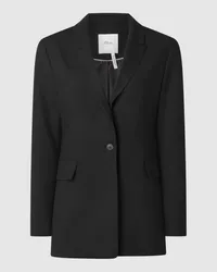 S.Oliver Blazer aus Viskosemischung Black