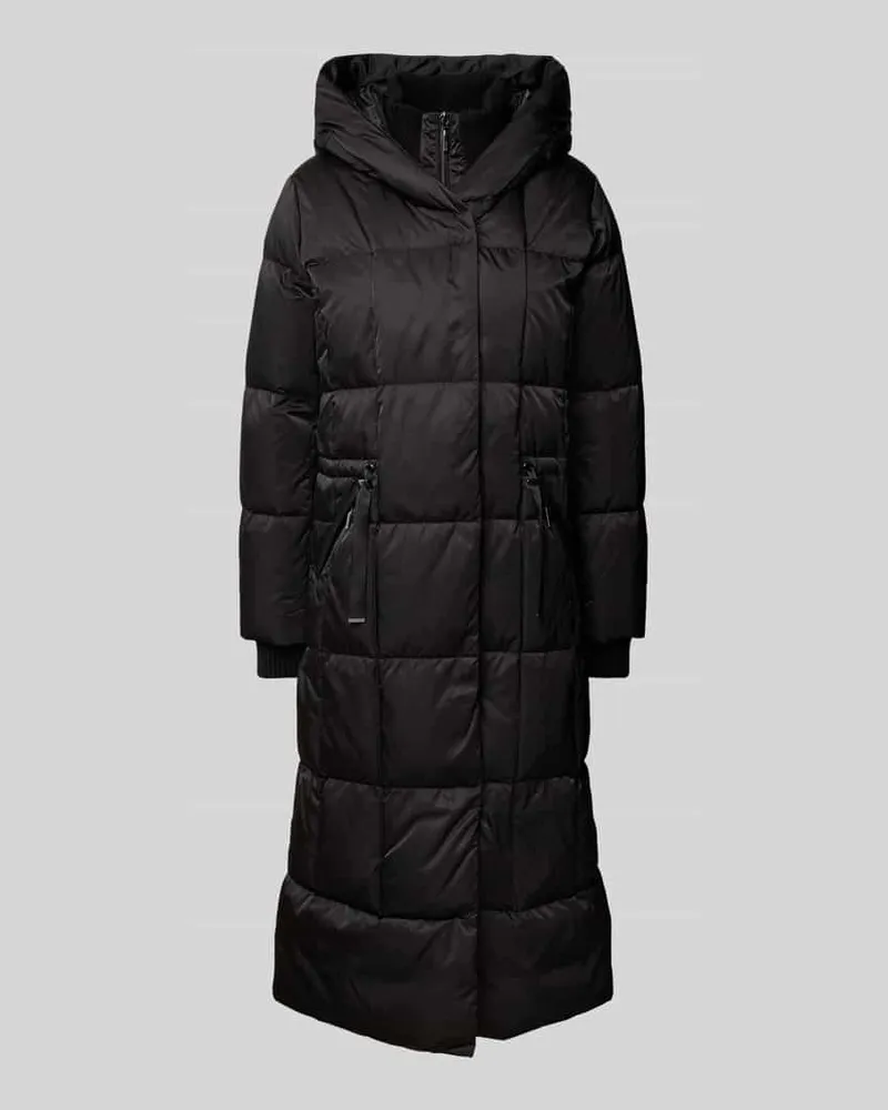 COMMA Steppmantel mit Kapuze Black